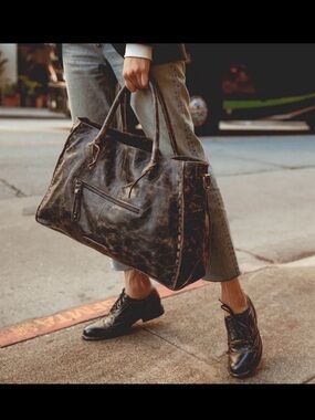 Gorgeous Bed Stu Rockaway Bag in Black Lux